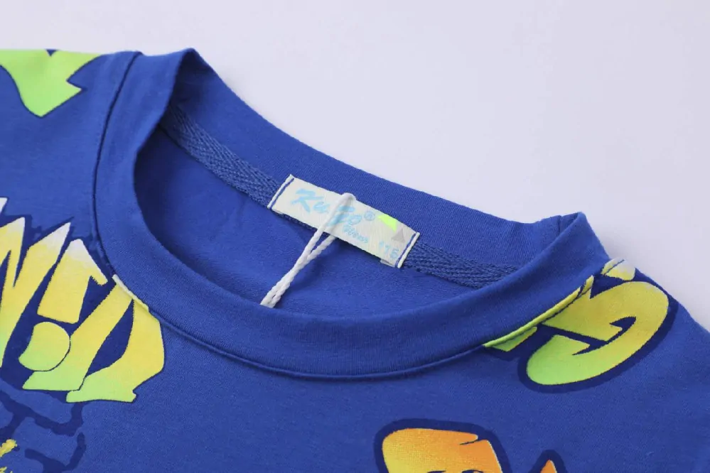 Chlapecké tričko kr.r. Kugo HC9347 modré