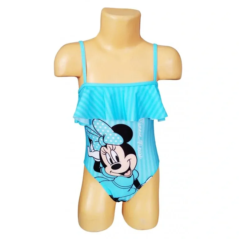 Dívčí plavky jednodílné Minnie 52449469 tyrkysové