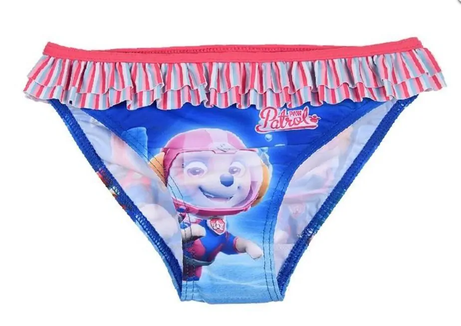 Dívčí plavky kalhotkové Paw Patrol ET1884/1 modré