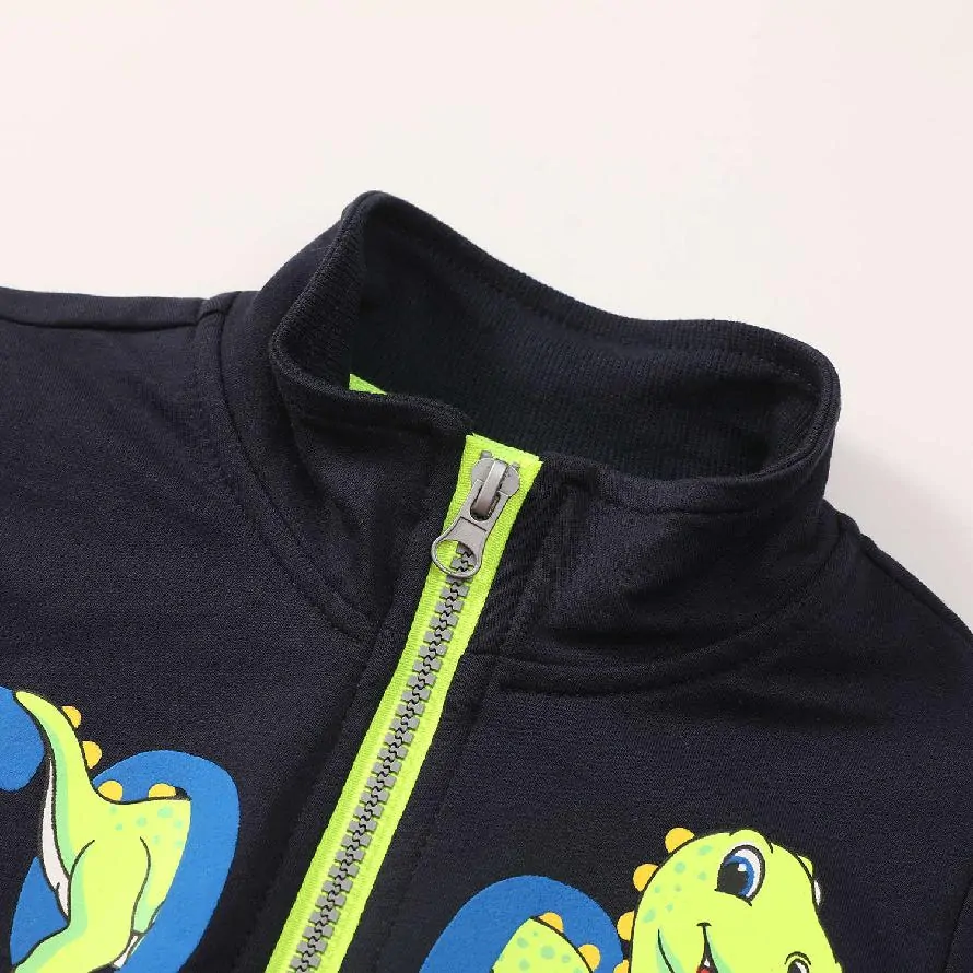 Chlapecká mikina Kugo FM0260 tmavě modrá