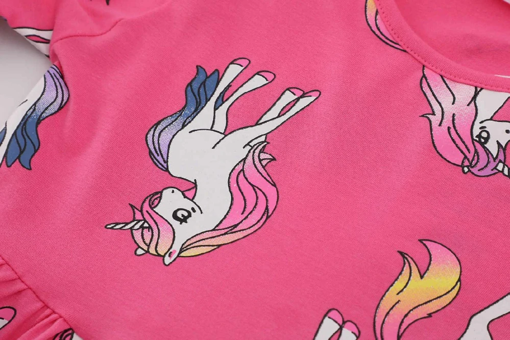 Dívčí šaty dl.r. Kugo HC9358, tmavě růžové