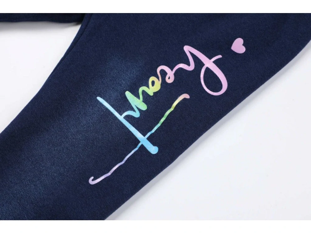 Dívčí riflové legíny zateplené Kugo KK2325, modré