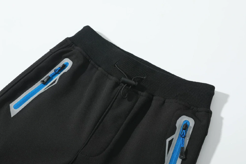 Chlapecké softshellové kalhoty zateplené Kugo HK5053 černé