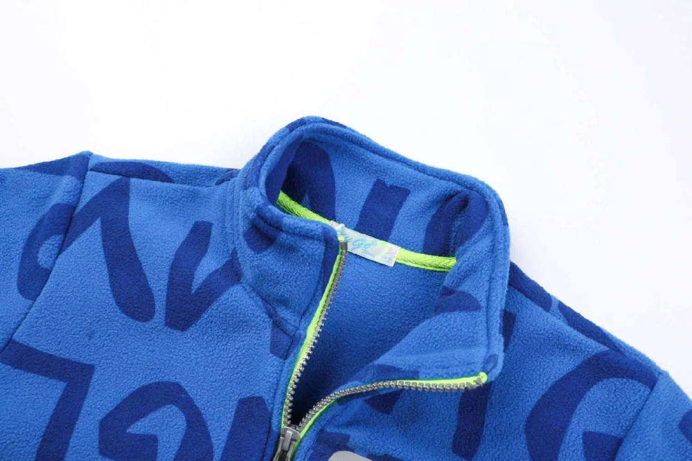 Chlapecká flísová mikina Kugo FM0331 světle modrá