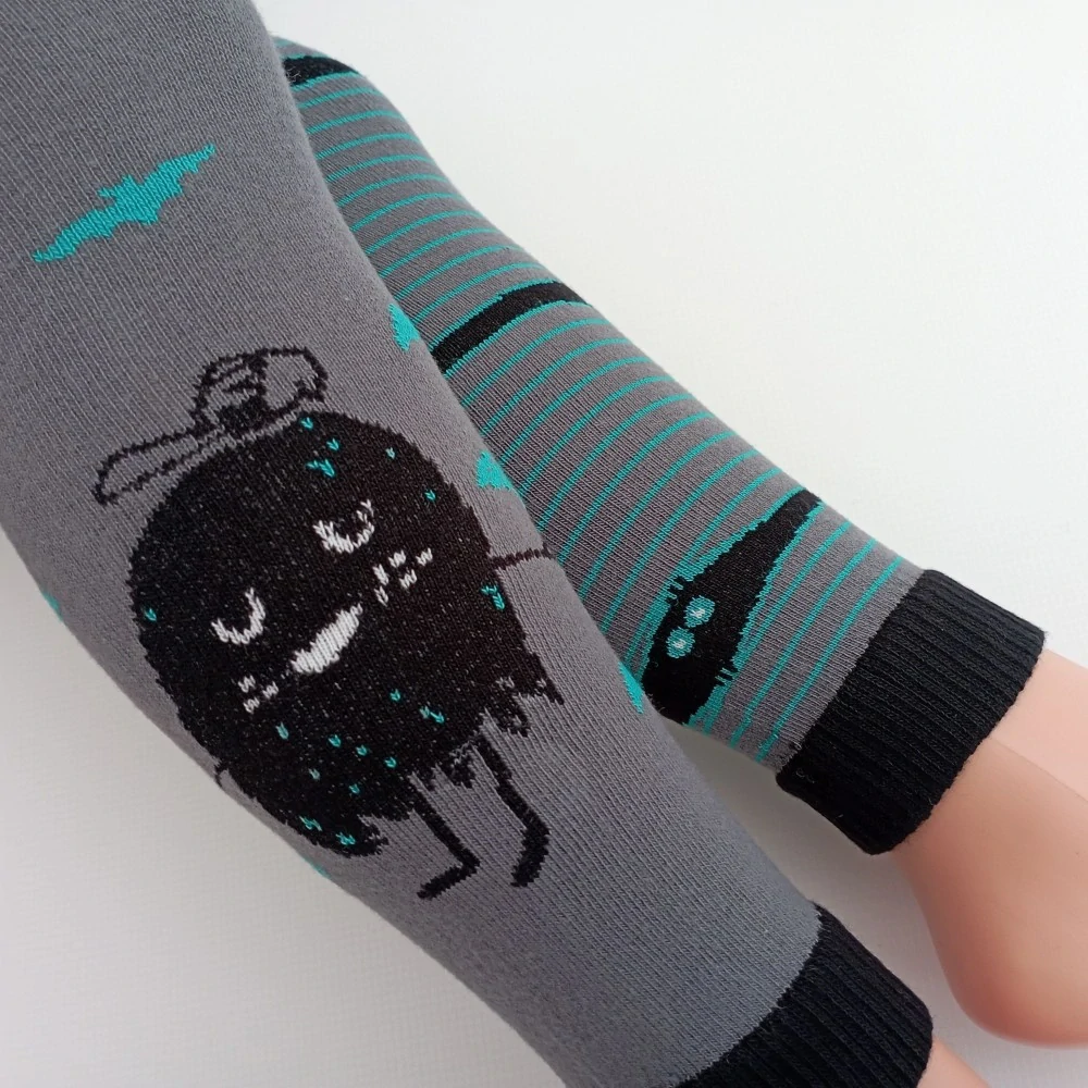 Chlapecké punčochové legíny Trepon Bubák zelené