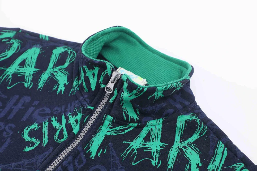 Teplá chlapecká mikina Kugo FM0366 tmavě modrá