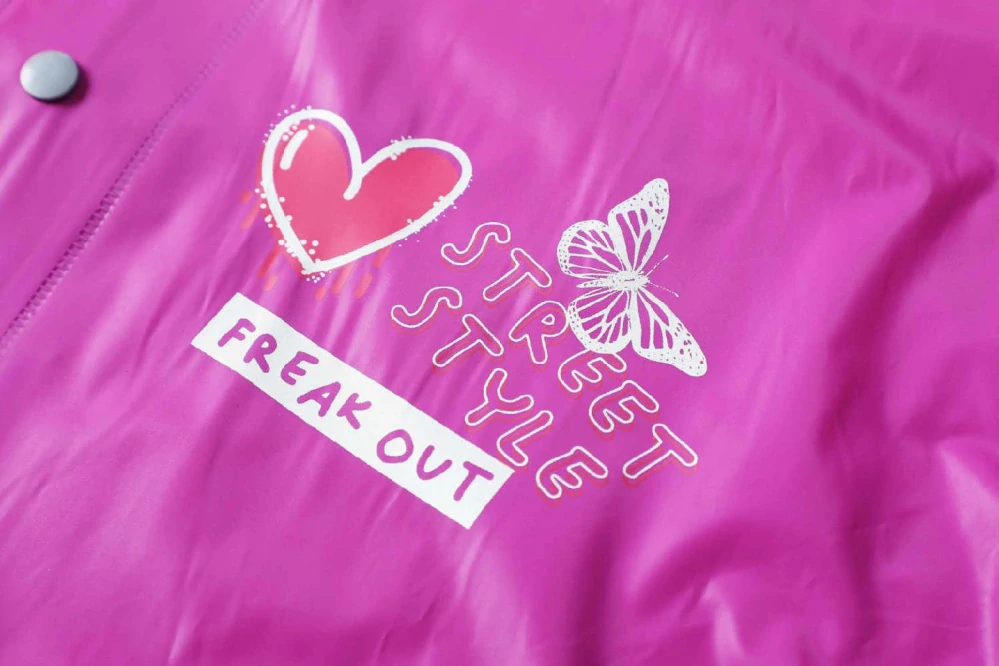 Dívčí pláštěnka Kugo P7821 fialová