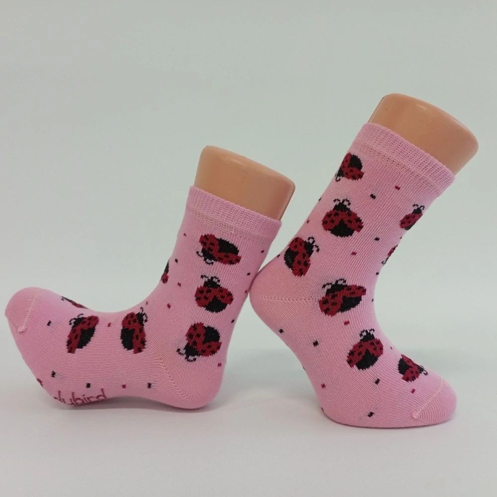 Dětské ponožky Trepon Beruška růžové