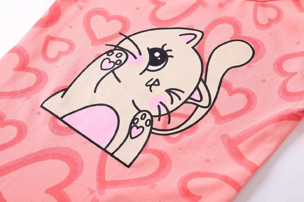 Dívčí tričko dlouhý rukáv Kugo FT1210 sytě růžové