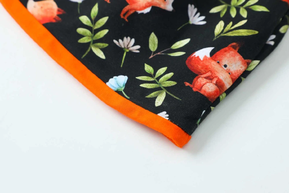 Dívčí jarní/podzimní čepice Kugo CF5623 – lišky