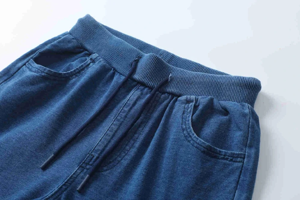 Chlapecké riflové tepláky - kalhoty Kugo CK0934 modré