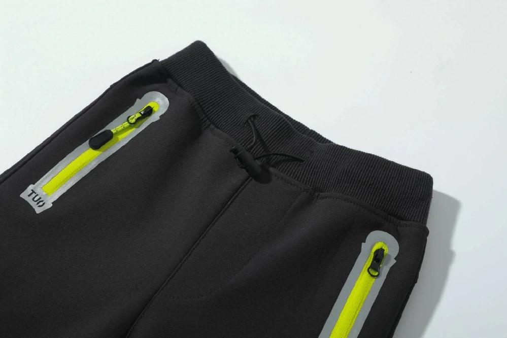 Chlapecké softshellové kalhoty zateplené Kugo HK5050 černé