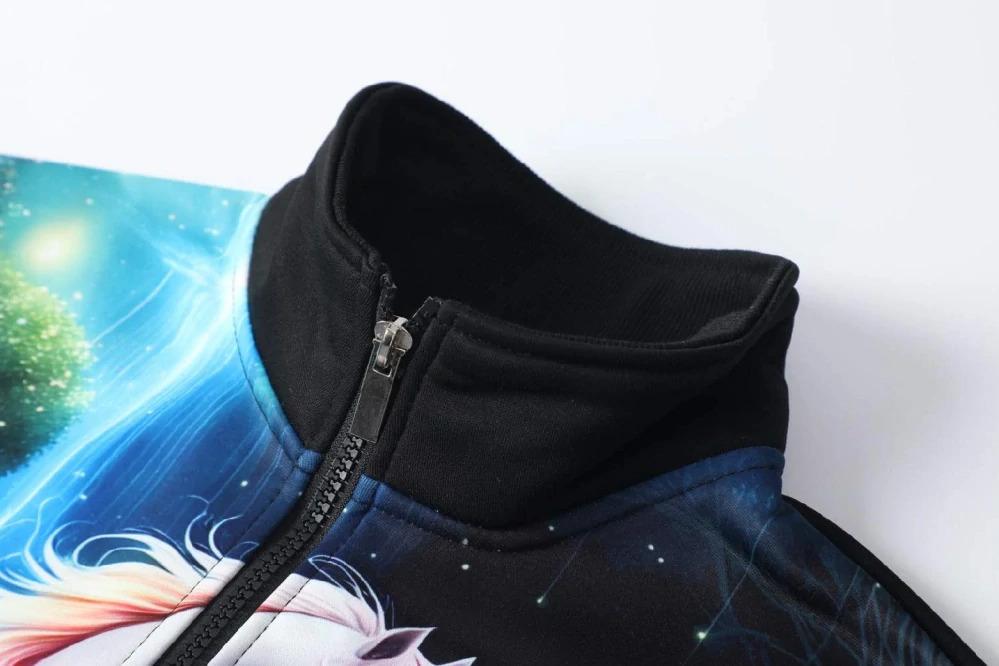 Teplá dívčí mikina Kugo PT2507 černá