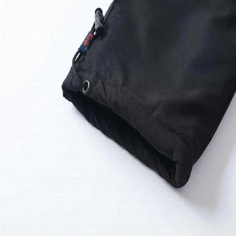 Chlapecké šusťákové kalhoty zateplené Kugo BU620 černé