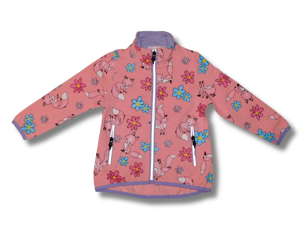 Dívčí mikina Kugo DM9375 meruňková