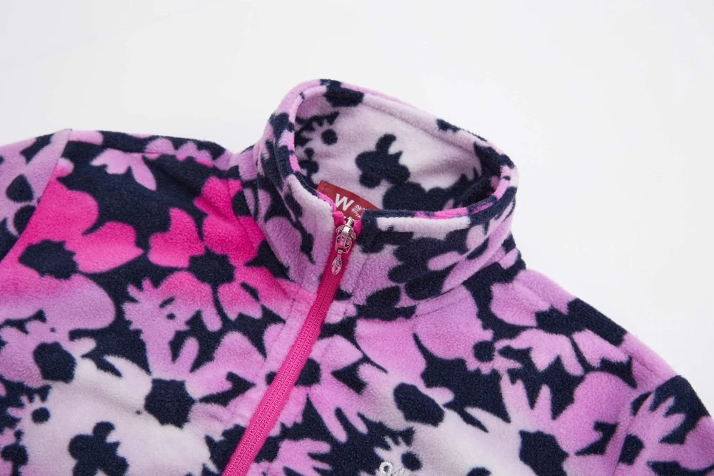 Dívčí flísová mikina Wolf B2441 tmavě modrá