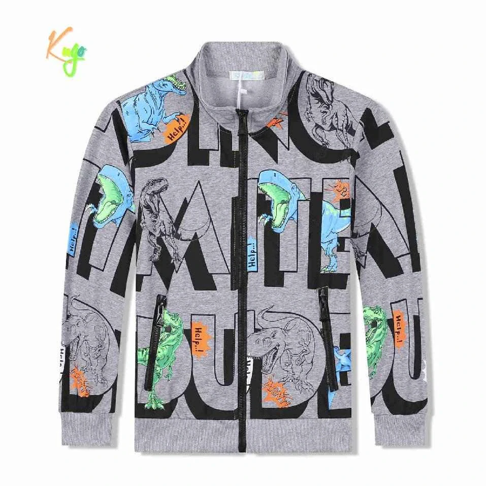 Chlapecká mikina Kugo GM8718 šedá