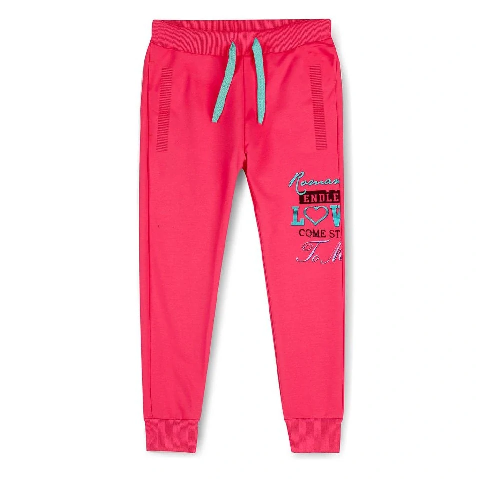 Dívčí tepláky Kugo M6013 růžové