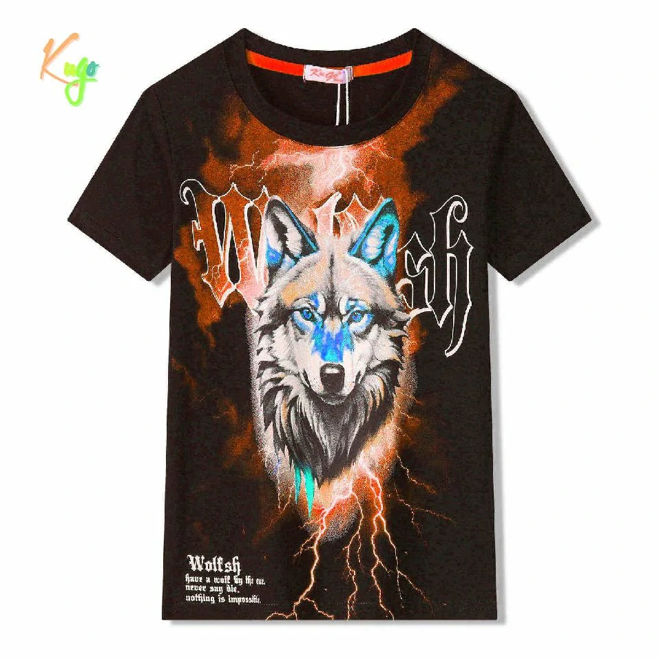 Chlapecké tričko krátký rukáv Kugo DC9410 tmavě modré