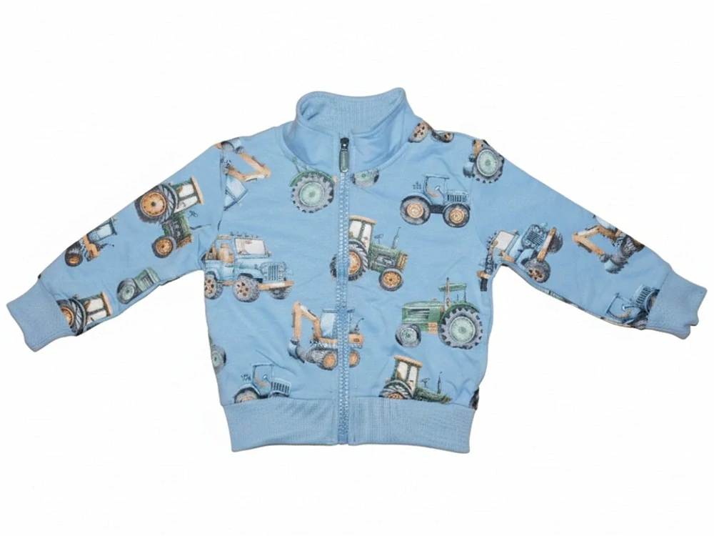 Chlapecká mikina Kugo ZM8845 světle modrá