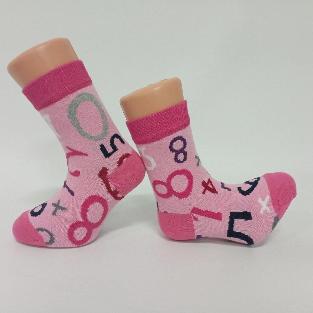 Dětské ponožky Trepon Number růžové