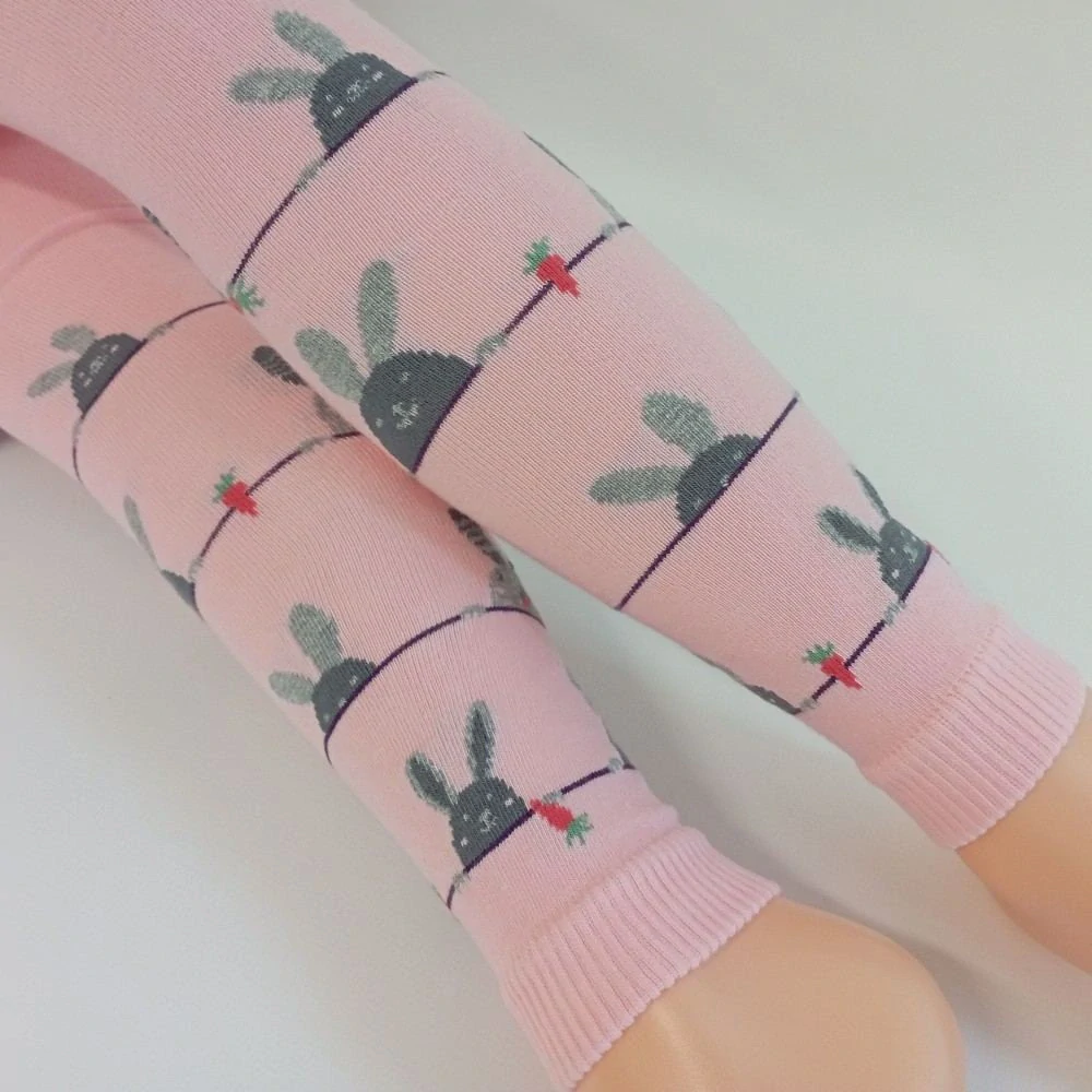 Dětské punčochové legíny Trepon Ušák světle růžové