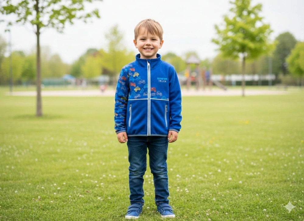 Chlapecká sportovní mikina Kugo FM5328 modrá