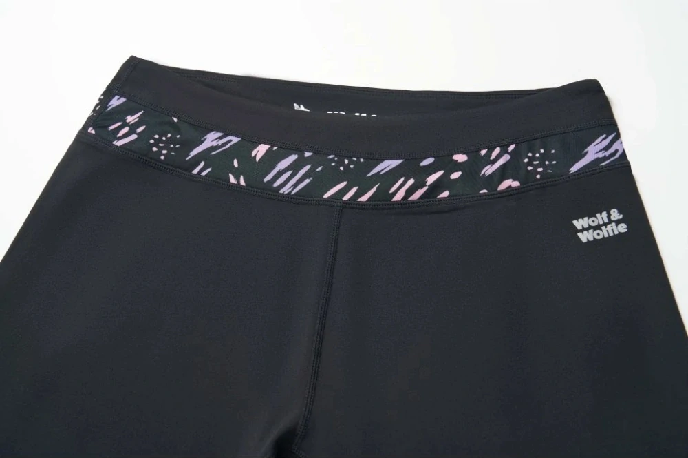 Dámské funkční 3/4 legíny Wolf & Wolfie H2642 černé