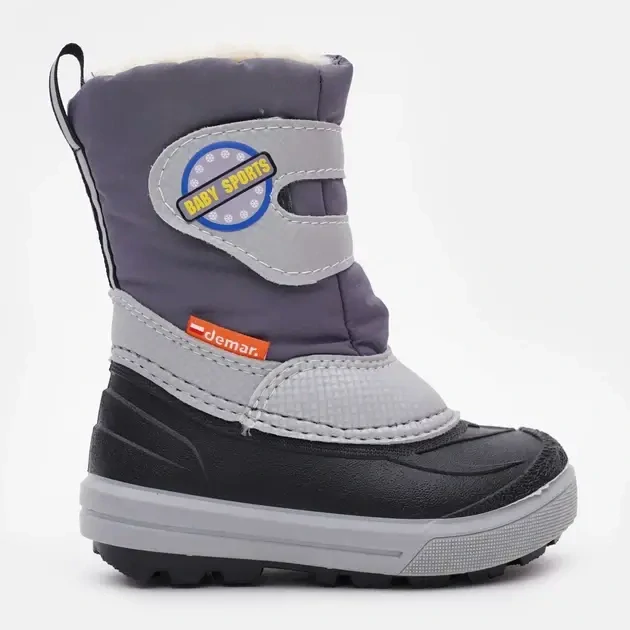 Dětské sněhule Demar Baby Sports 1506 D šedé