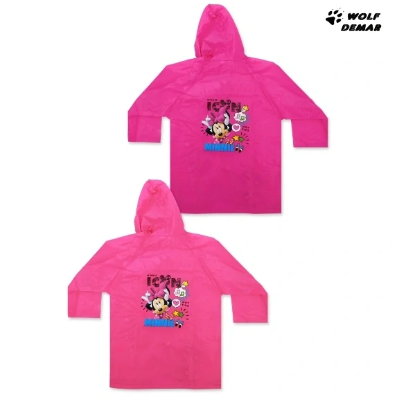 Dívčí pláštěnka SETINO 750-218 Minnie sv. růžová