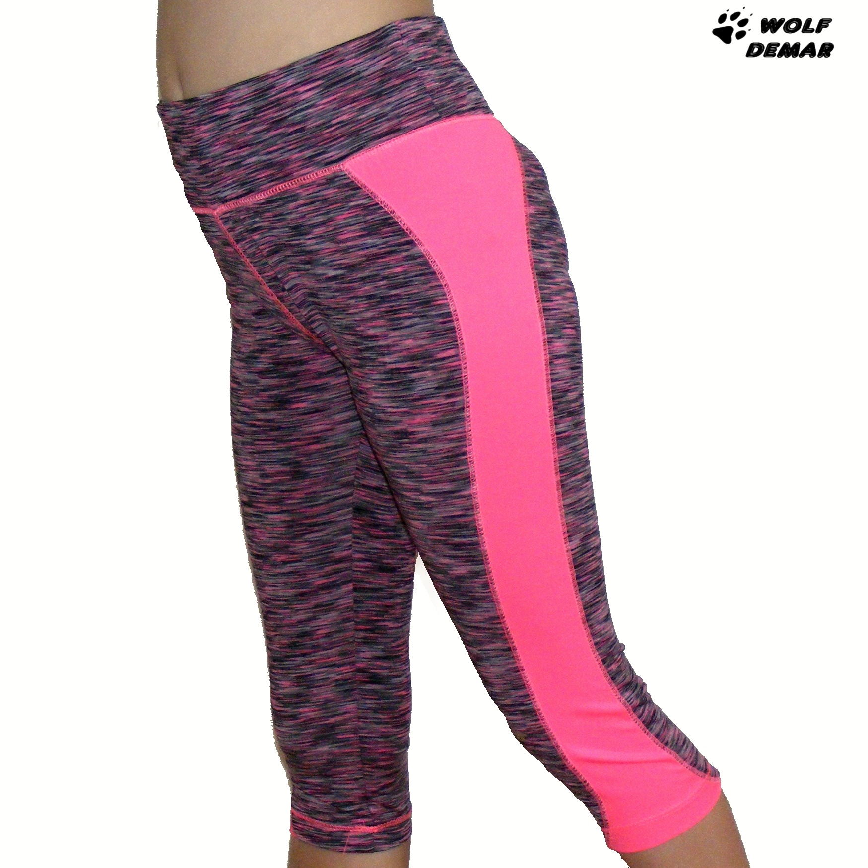 Dívčí 3/4 legíny WOLF H2047 fialové