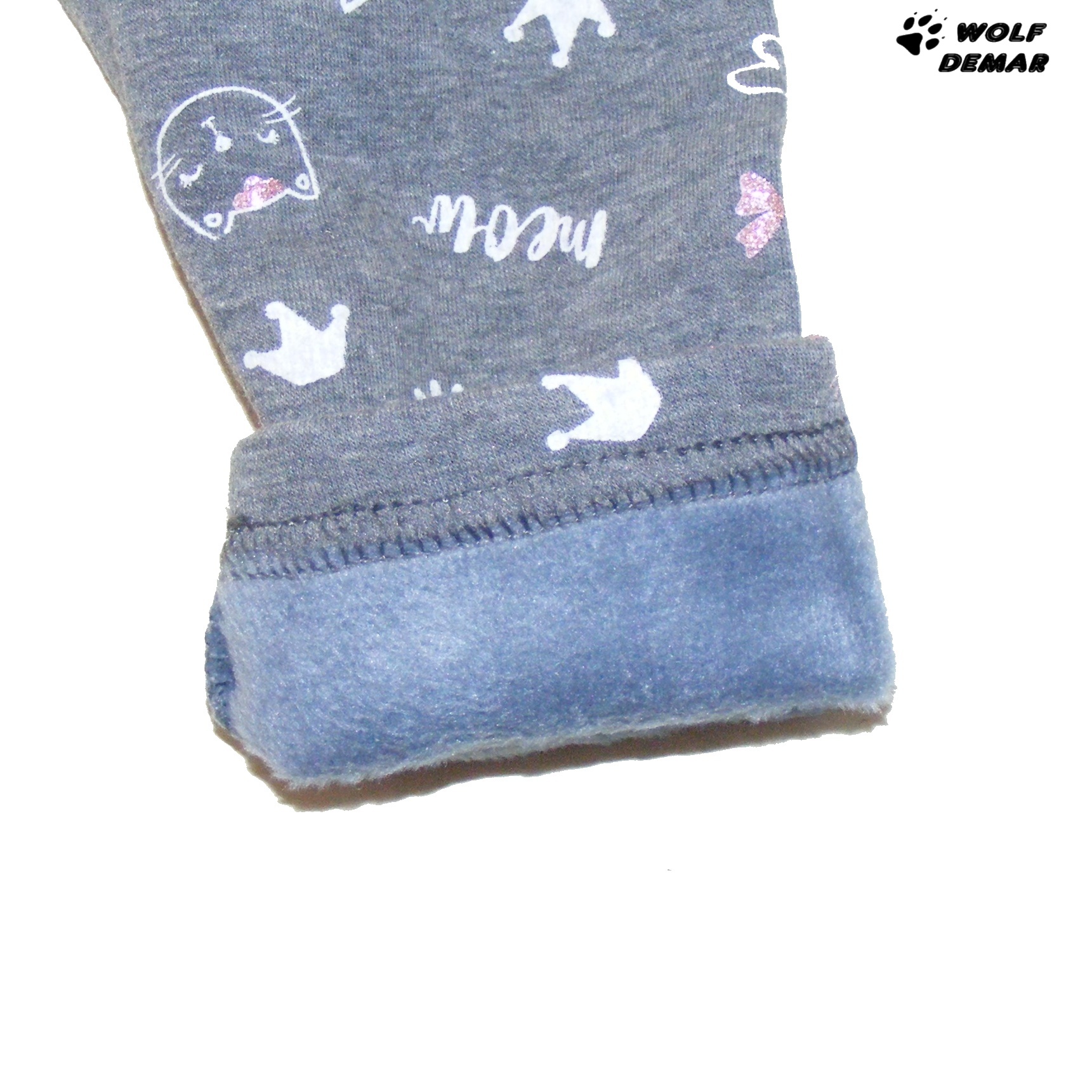 Dívčí teplé legíny KUGO B3235 růžové