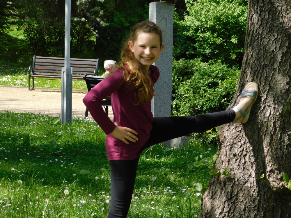 Dívčí tunika JOŽÁNEK dlouhý rukáv cyklámen