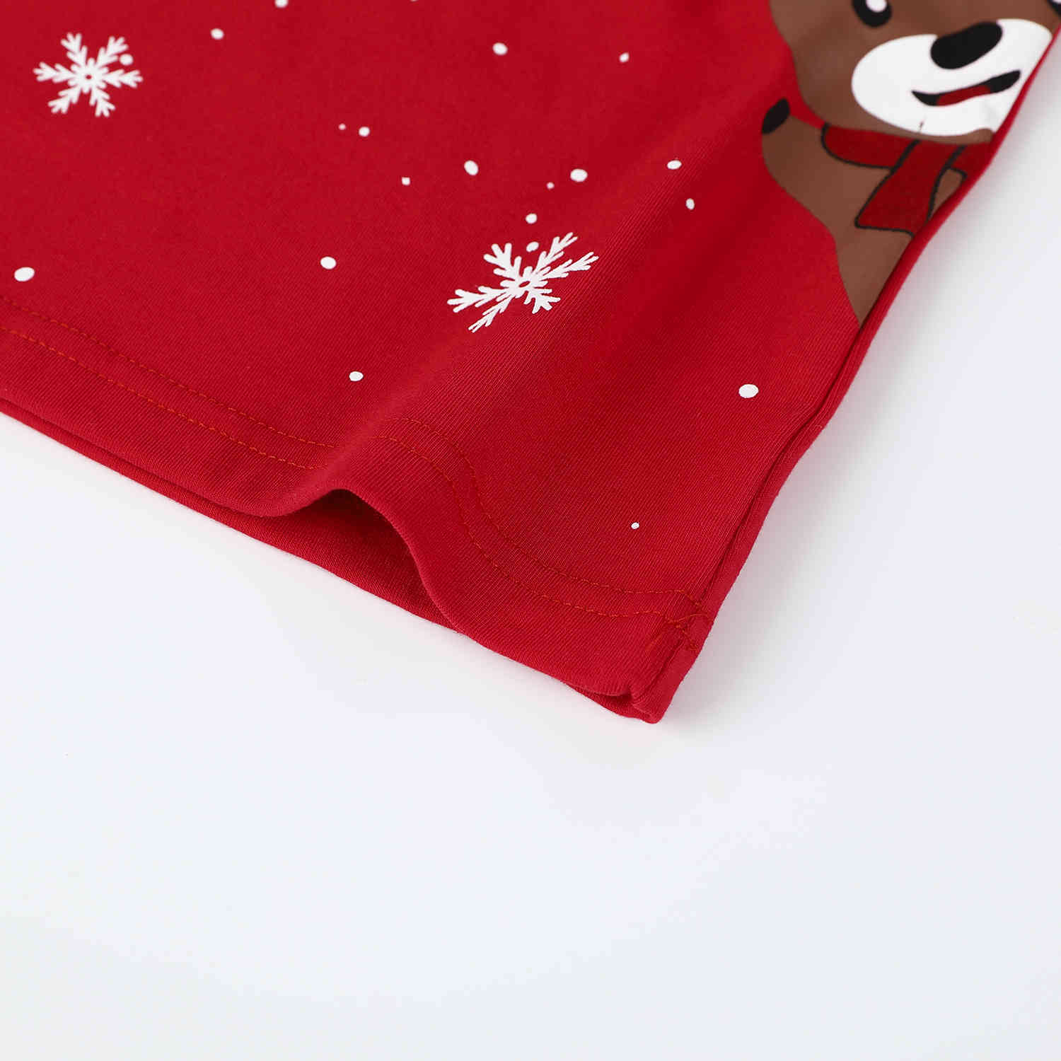 Chlapecké pyžamo KUGO MP1310 VÁNOČNÍ červené