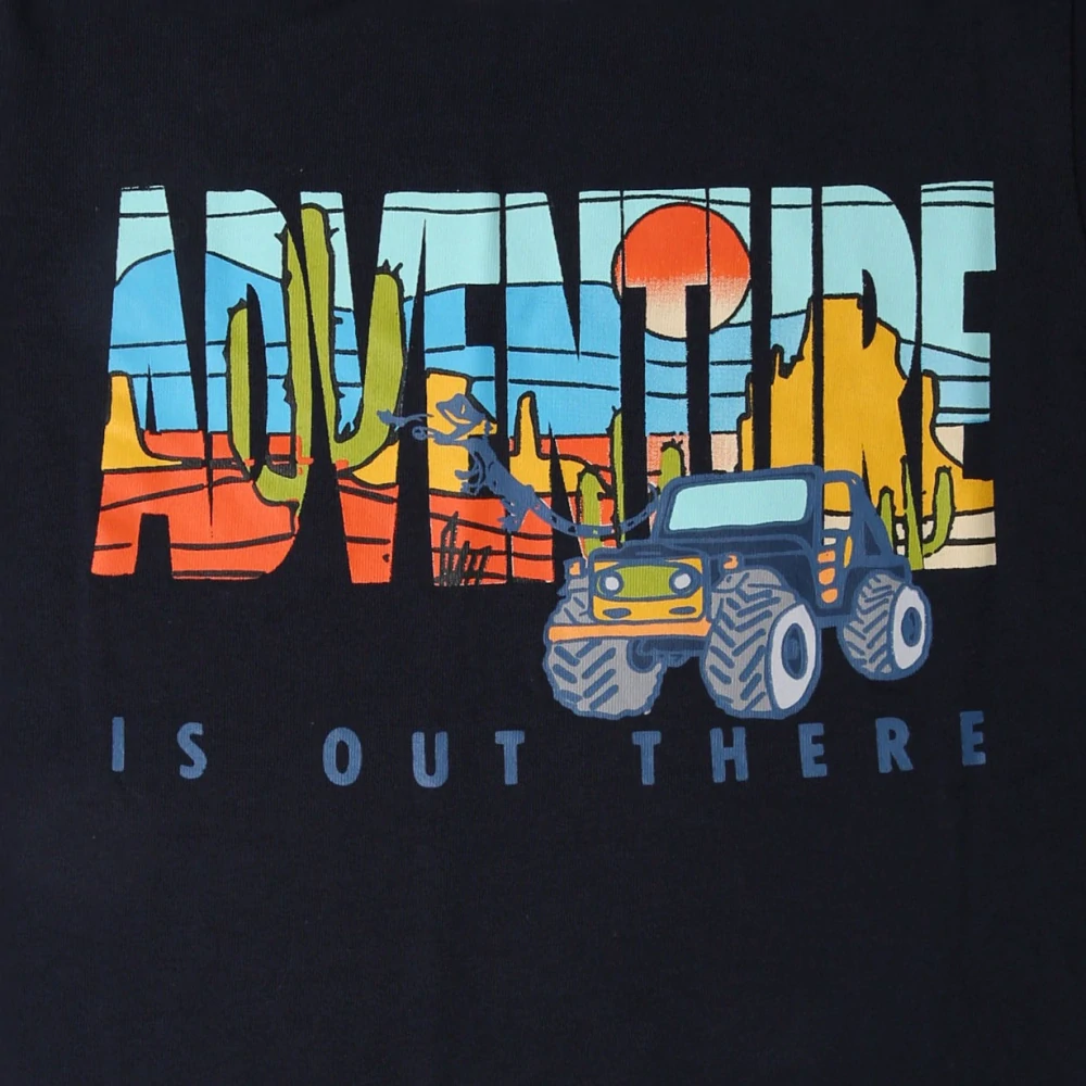 Chlapecké tričko kr.r. WOLF S2201A tmavě modré