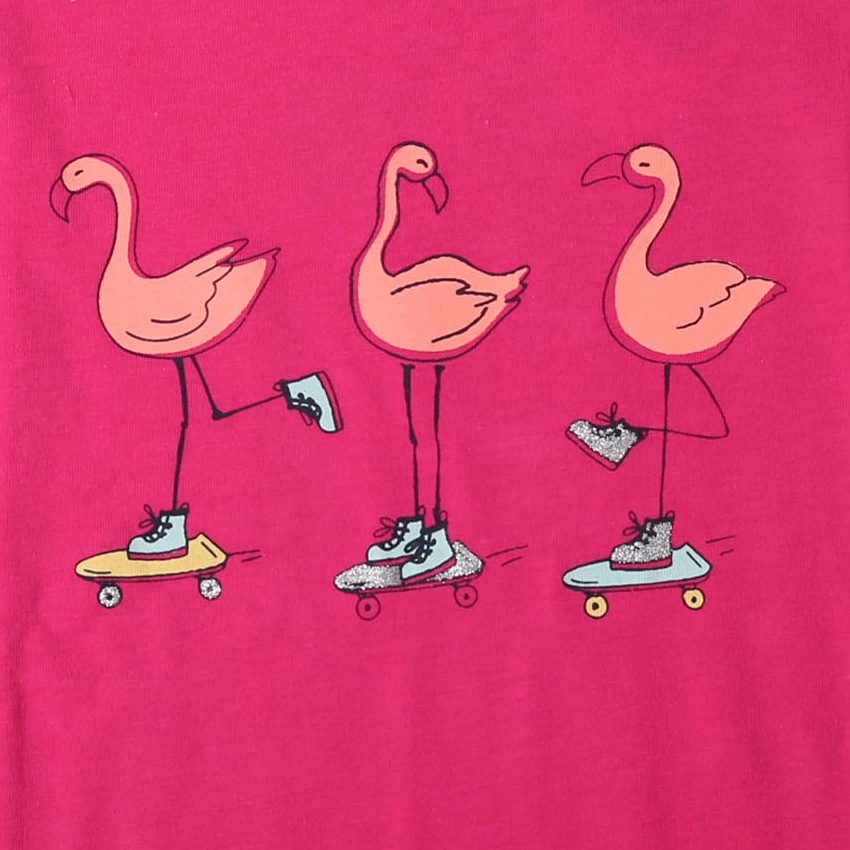 Dívčí letní pyžamo WOLF S2265 tmavě růžové