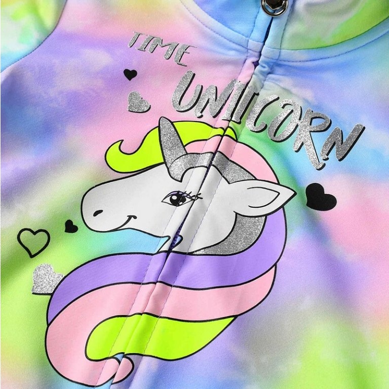 Dívčí mikina KUGO SM0384, růžová