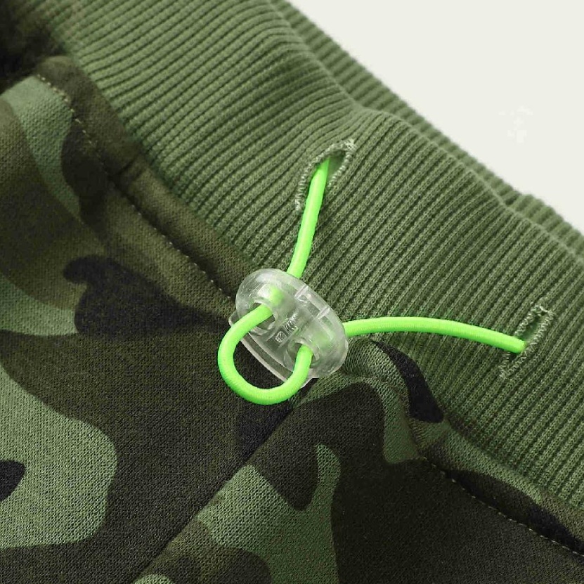 Zateplené maskáčové tepláky KUGO JK9535, modrá aplikace