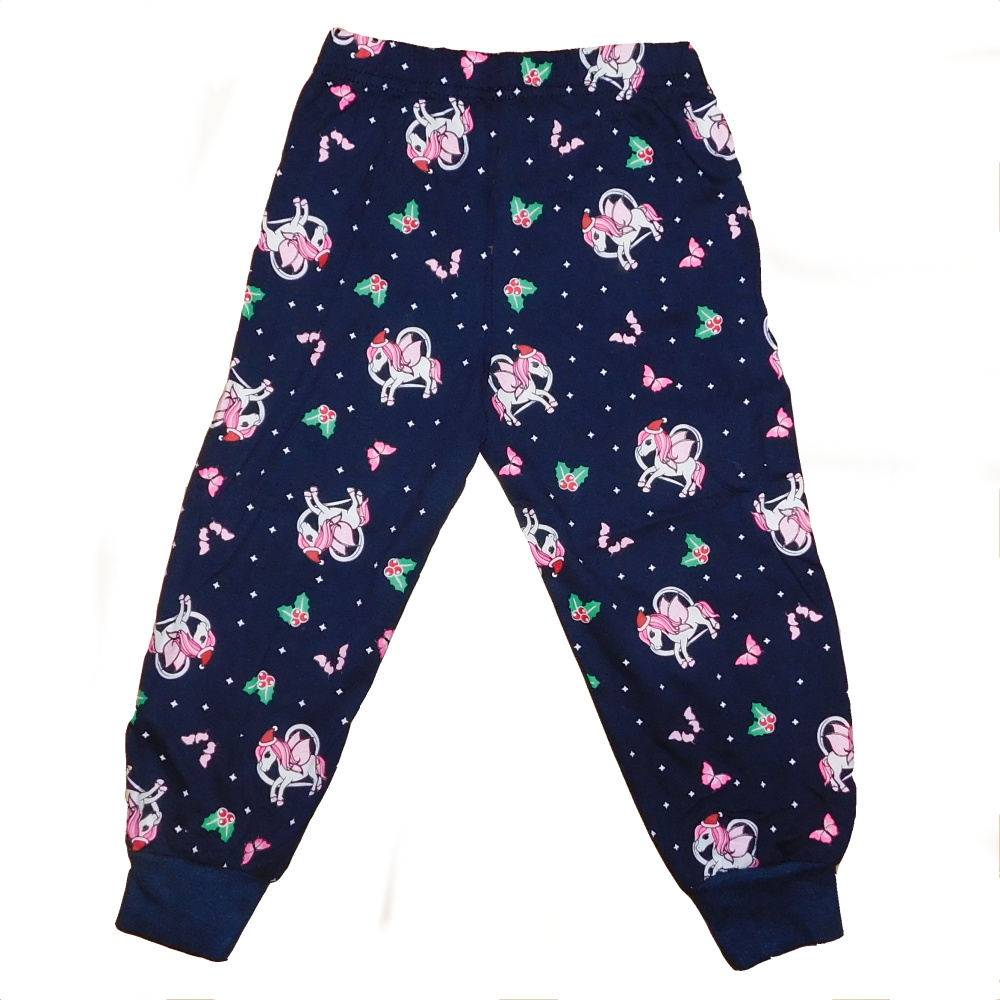 Dívčí pyžamo KUGO MP3803, růžová + modrá