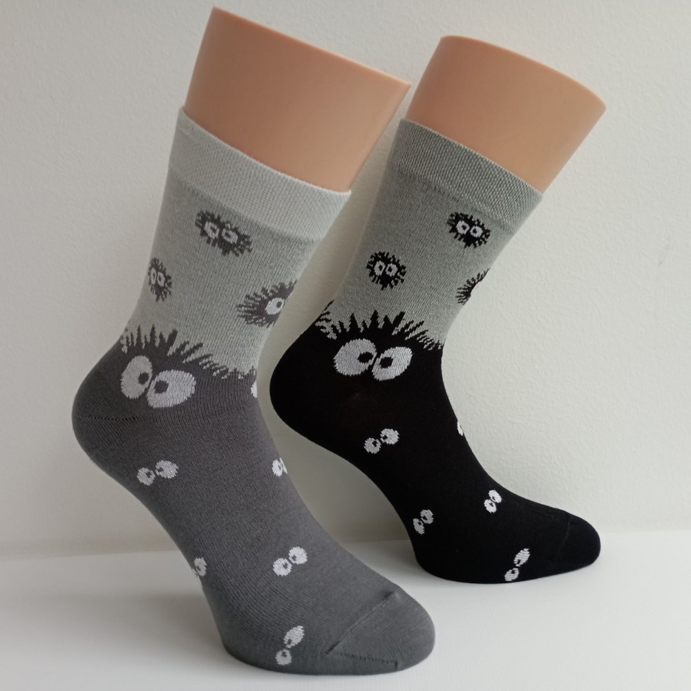 Bambusové ponožky TREPON Okáč, šedé