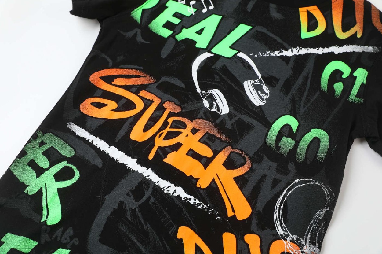 Chlapecké tričko kr.r. KUGO TM8576, modré