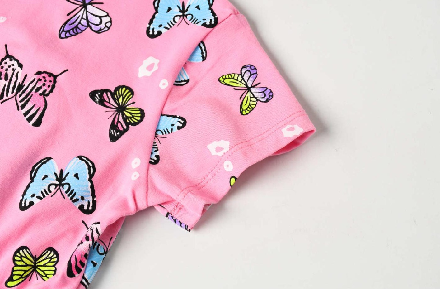 Dívčí šaty KUGO HS9276, tmavě růžové