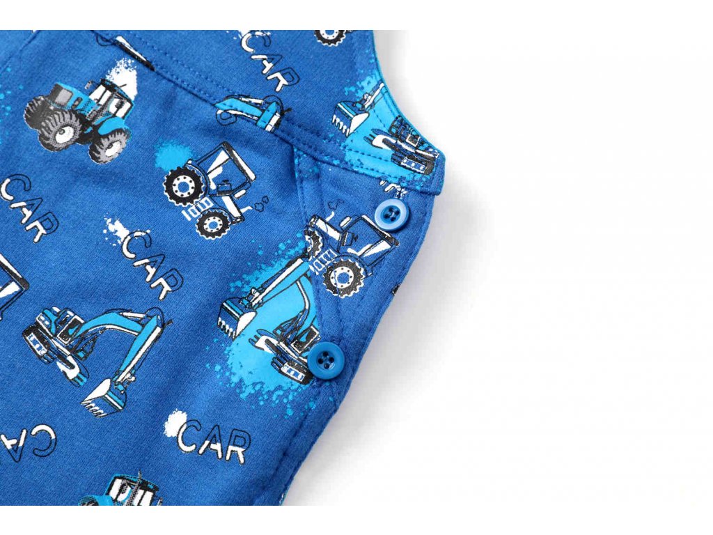 Chlapecké tepláky s laclem KUGO ST8803, modré