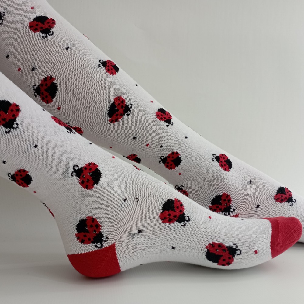 Dívčí punčocháče TREPON Linda, bílé