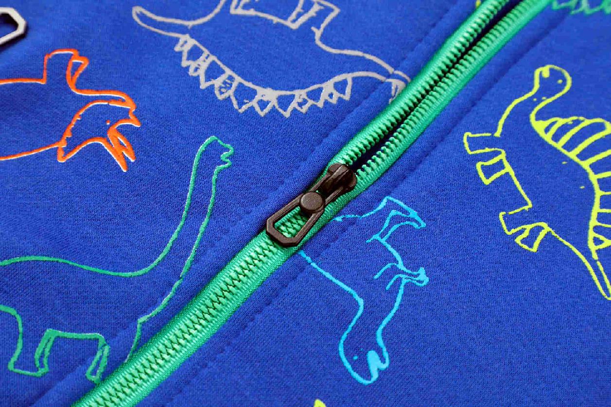 Teplá chlapecká mikina KUGO GM8670, světle modrá