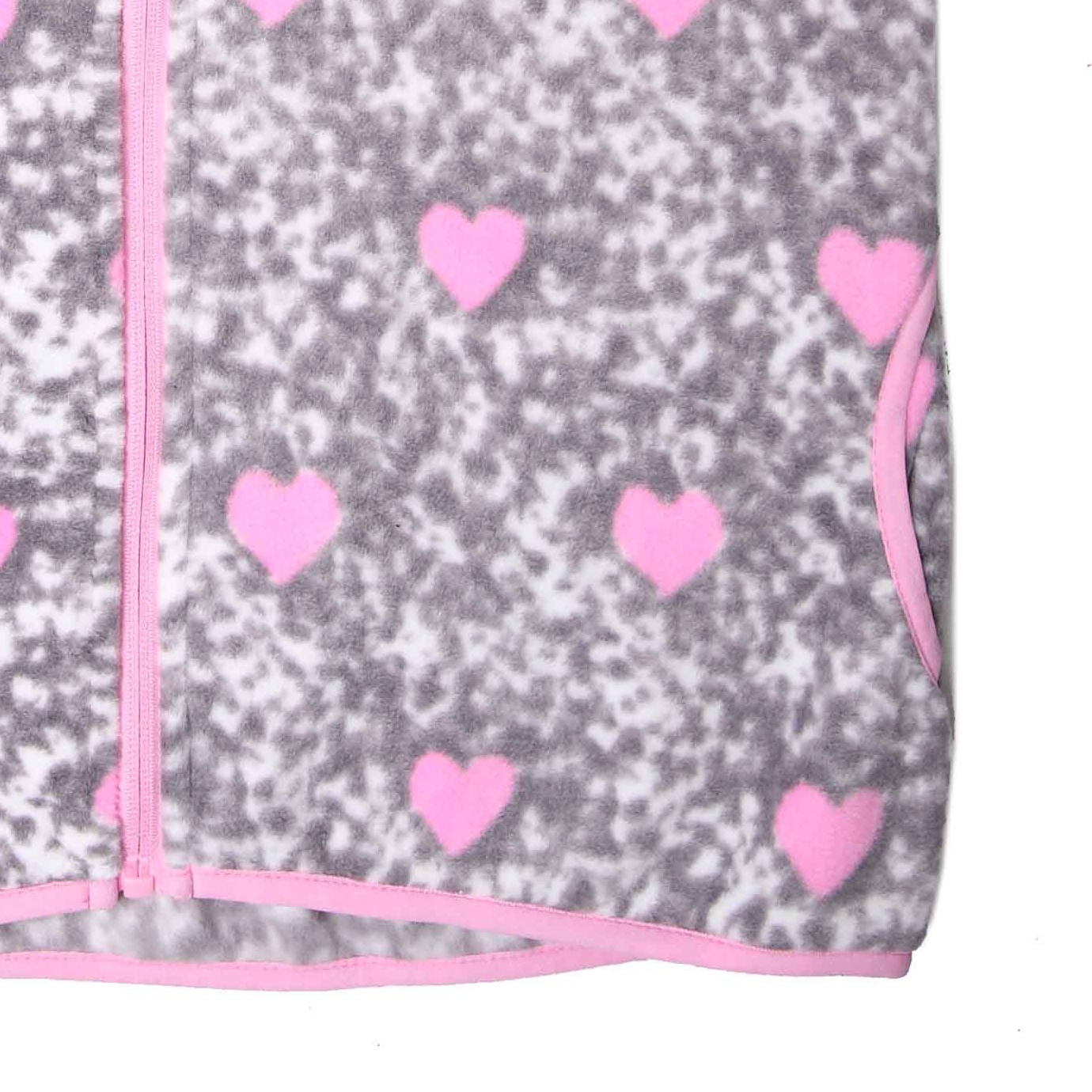 Dívčí flísová vesta WOLF B2343, šedá