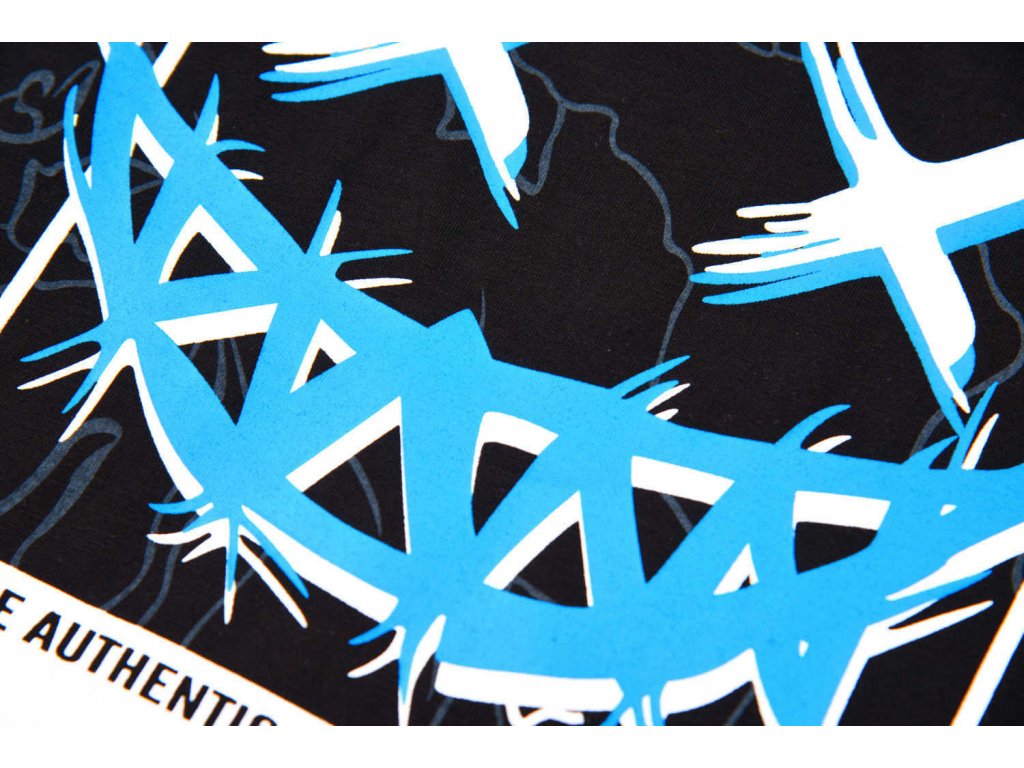 Chlapecké tričko dl.r. KUGO HC9315, černé