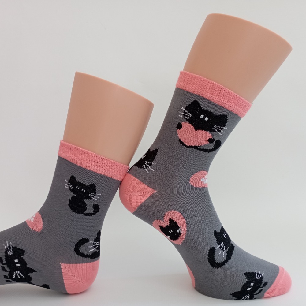 Dívčí ponožky Trepon Mína, šedé