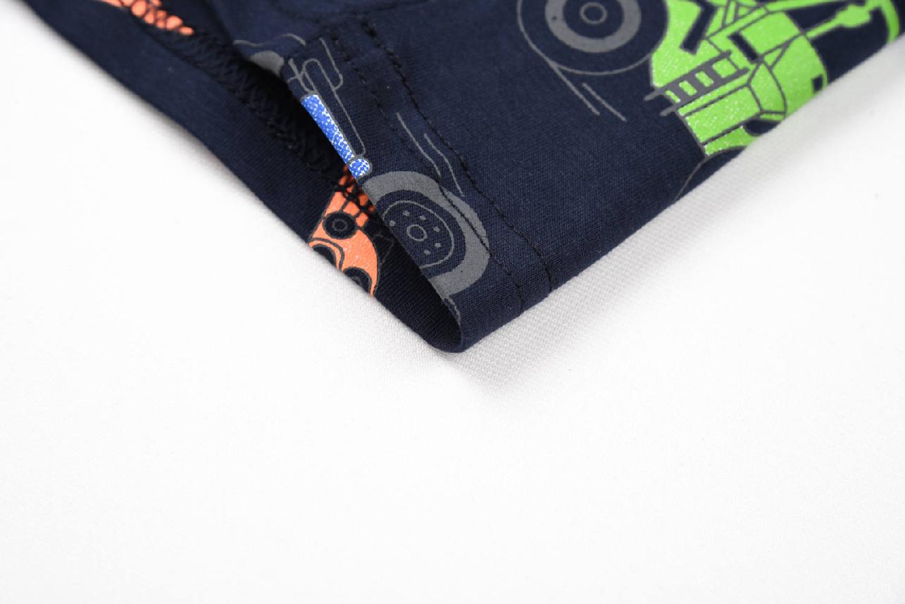 Chlapecké tričko dl.r. Kugo HC9309, tmavě modré