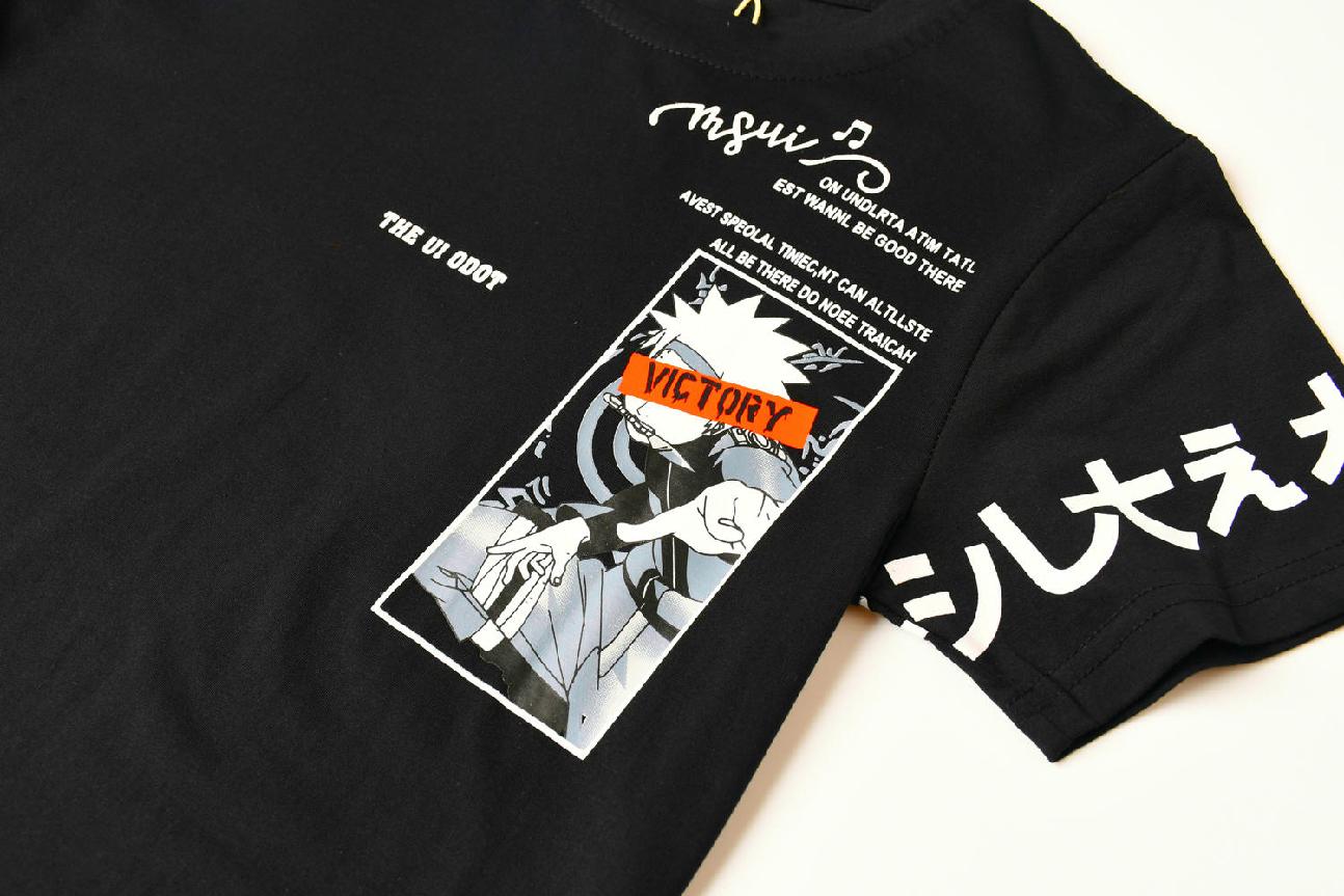 Chlapecké tričko kr.r. Kugo GC8605, tmavě modré